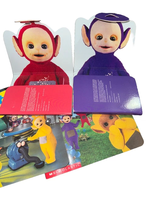 VINTAGE TELETUBBIES BOOK Set Scholastic 90s With Tinky Winky 57 58 
