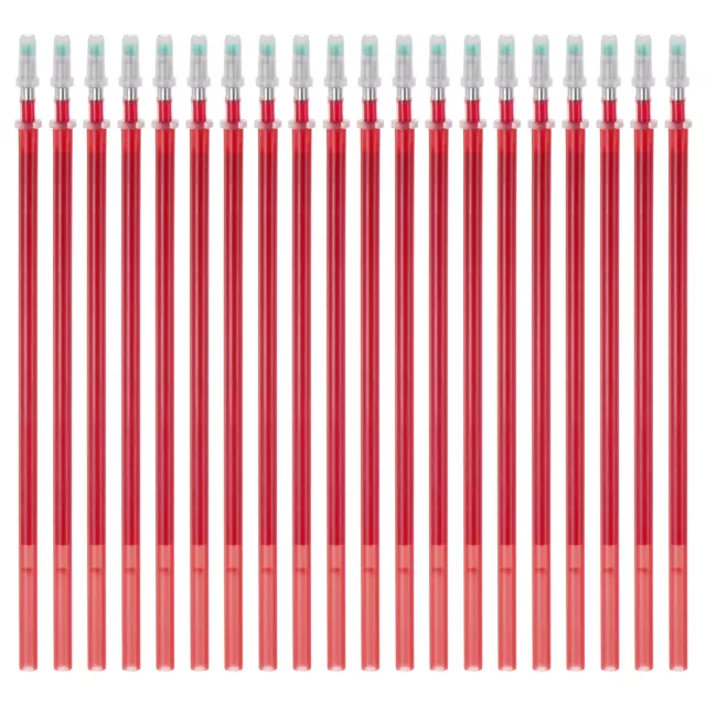 Disappearing Ink Pen Refills 100pcs 0.7mm Fabric Marker Pen Refill, Red