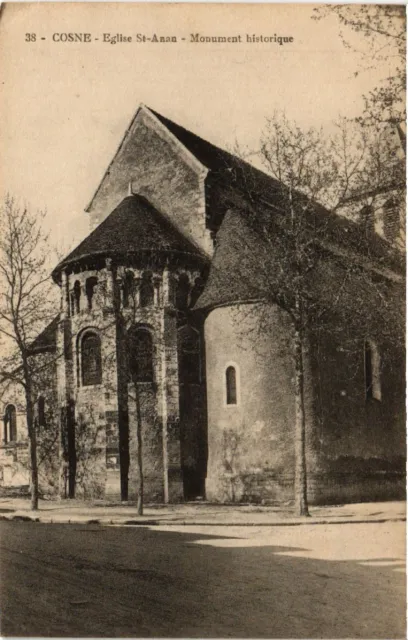 CPA AK COSNE - St. An's Church - Historical Monument (456378)