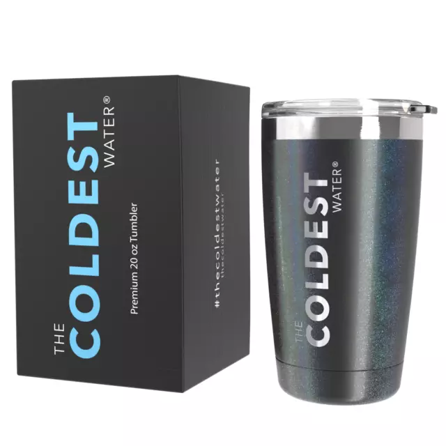 The Coldest Water Insulated Tumbler Cup 20 oz Stainless Steel with Sliding Lid