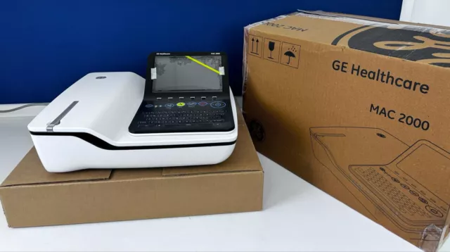 GE MAC 2000 ECG Machine Like new never used before original box