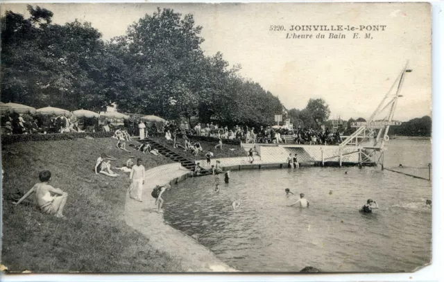CP 94 - Val-de-Marne - Joinville-le-Pont - L'heure du Bain