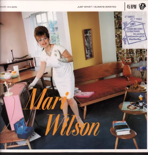 Mari Wilson Just What I Always Wanted 12" vinyl UK Compact 1982 with pic sleeve