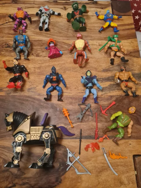 Masters of the Universe große Sammlung Action Figuren Konvolut Vintage 80er