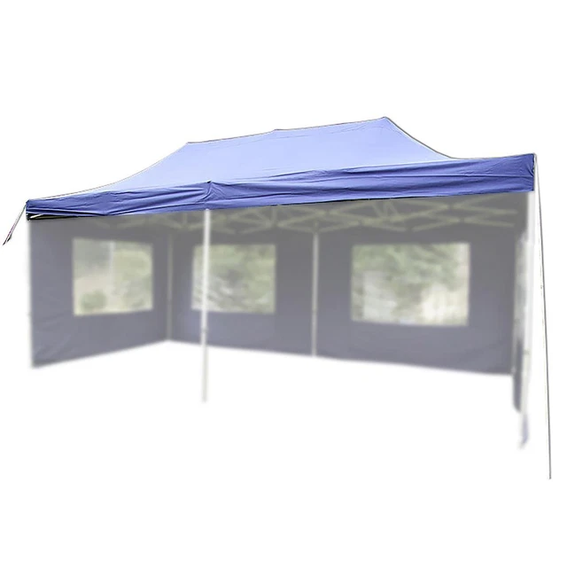 ERSATZDACH FÜR FALT Pavillon Faltpavillon blau 3x6 m Ersatzplane