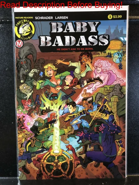BARGAIN BOOKS ($5 MIN PURCHASE) Baby Badass #3 (2018 Action Lab) We Combine Ship