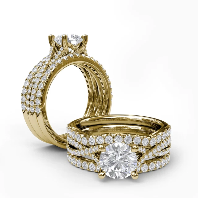 Bagues solitaires Or Diamant Ronde 6 griffes Blanc 750/1000 - 11610214310R40 • Histoire d'Or Bagues solitaires Or Diamant Ronde 6 griffes Blanc 750/1000 - 11610214310R40 • Histoire d'Or