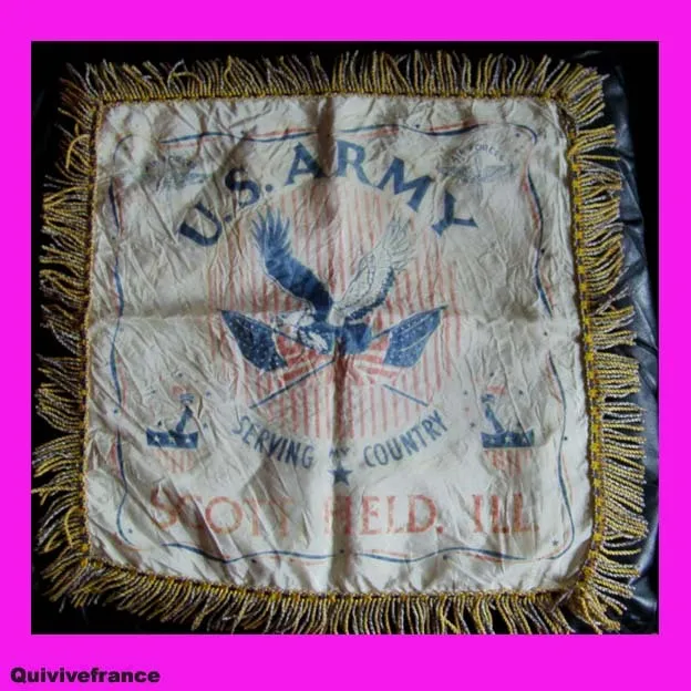 Coussin Us Army Air Forces 1941-1947 Scott Fied Ill.