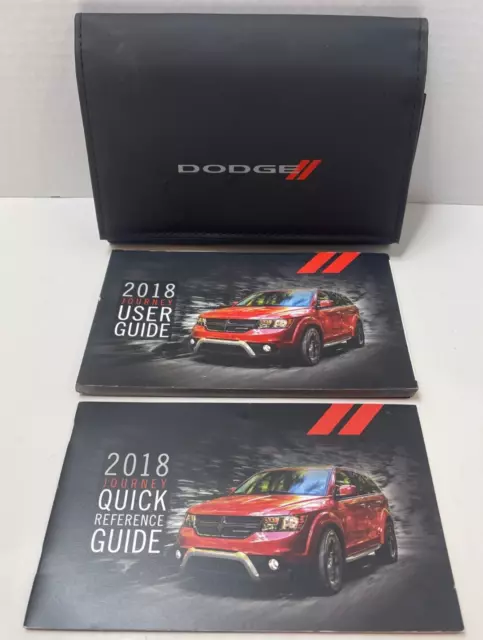2018 Dodge Journey Owners Manual Set with Case