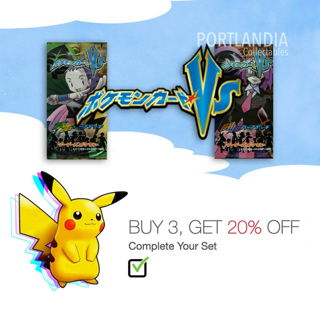 Pokémonkarte VS - Japanisch Nicht-Holo üblich/ungewöhnlich - Singles