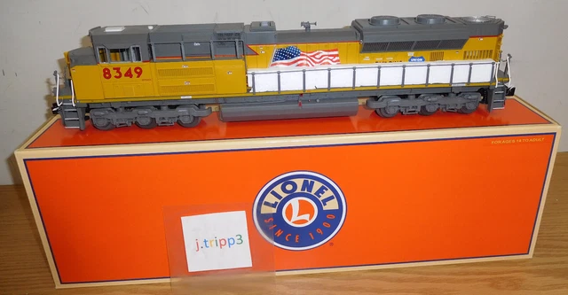Lionel #28283 Union Pacific Sd70Ace Non-Powered Dummy 8349 O Scale Diesel Engine