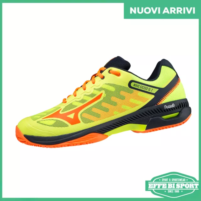 Mizuno tennis cheap uomo giallo
