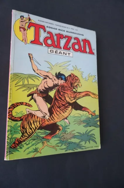 TARZAN Géant Edgar Rice Burroughs N°4 1982