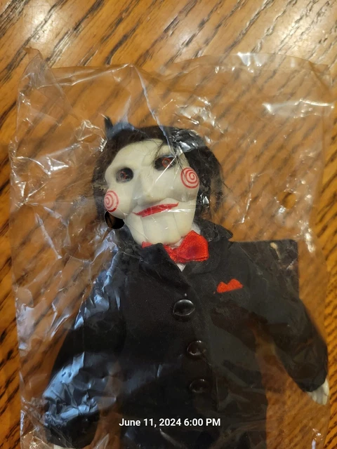 SAW Billy Puppet Enamel Pin as a gift