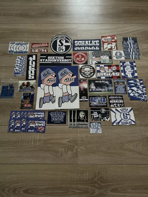 Schalke Aufkleber  Ultras Gelsenkirchen