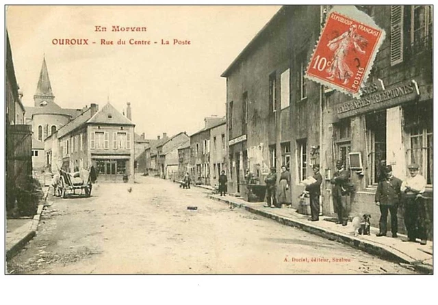 58.OUROUX.n°1317.RUE DU CENTRE.LA POSTE