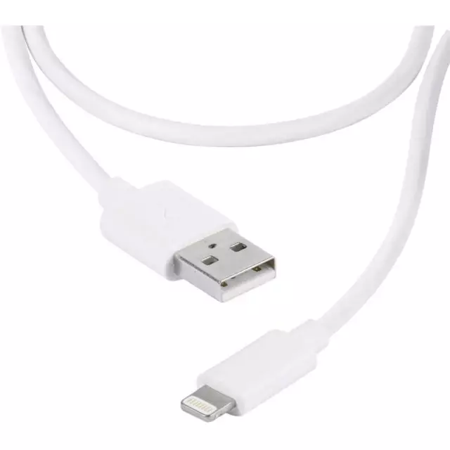 Vivanco USB-Kabel USB 2.0 USB-A Stecker, Apple Lightning Stecker 2.00 m Weiß