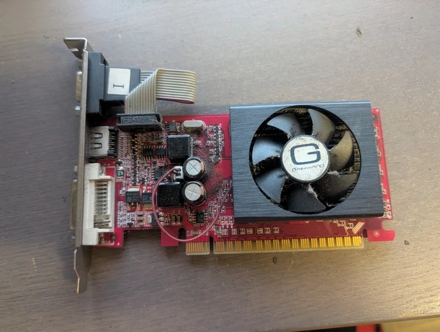 Carte Graphique GIGABYTE GeForce 8500GT 256Mo DDR2 – PCIe, DVI/VGA/S-Vidéo, Testée Et OK