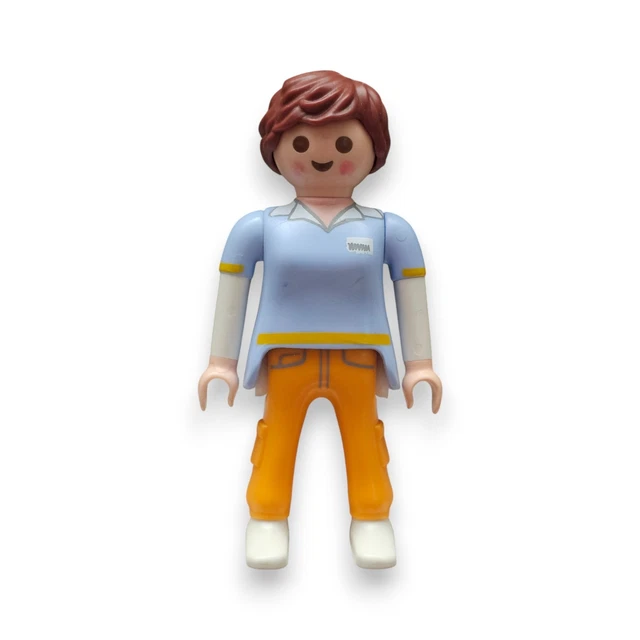 PLAYMOBIL CITY C3 infirmière fille malade fauteuil roulant hôpital