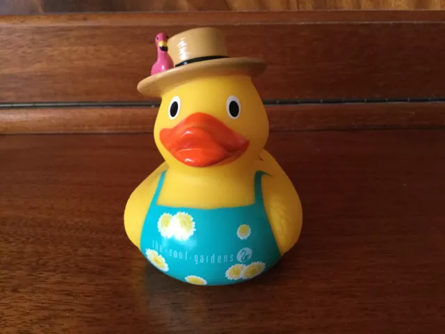 Collectable Rubber Duck -Richard Branson's Virgin Roof Gardens Restaurant London