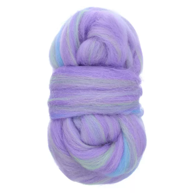 Needle Felting Wool, 1.76oz Wool Roving Yarn, Mixed Colors