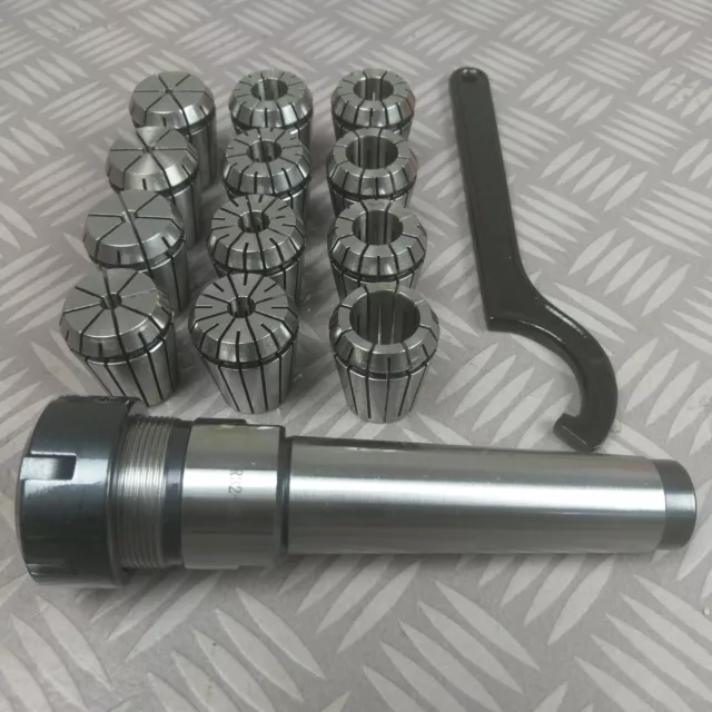 ER32 MT4 Collet Set & Chuck Holder 14pc METEX Quality Accuracy