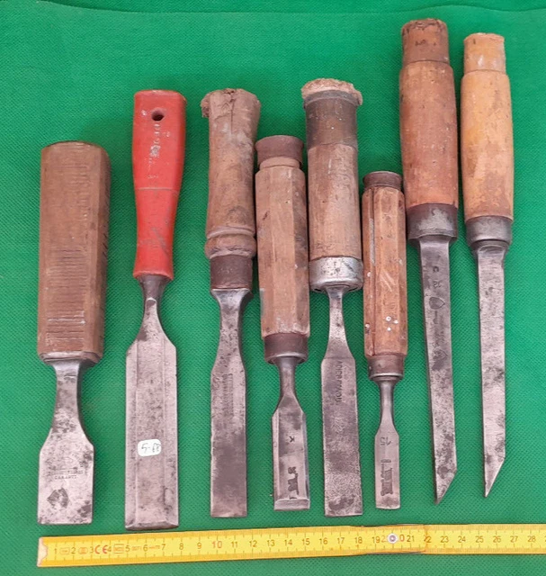 Ciseau à Bois Ancien BEDANE PEUGEOT FRERE 12mm - Outil Vintage En Acier, Bon état