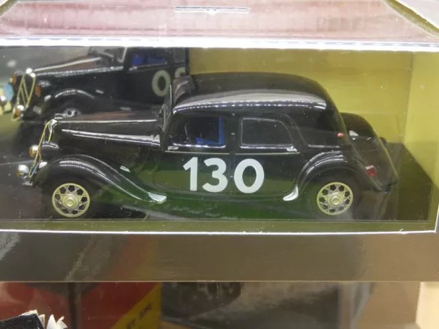 CITROEN TRACTION 15 SIX DES RALLYES 1954 1/43éme ixo Neuf Boite D'Origine