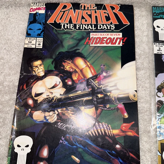 Marvel The Punisher Comics Bundle Lot Of 10 Various Titles War Zone Final Days 2