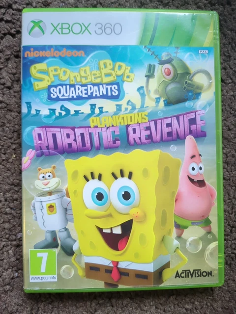 SPONGEBOB SQUAREPANTS PLANKTON'S Robotic Revenge - Xbox 360 £22.99 ...