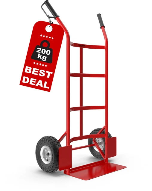 Diable Pliant Chariot de Transport 2 Roues Chariot Pliable avec
