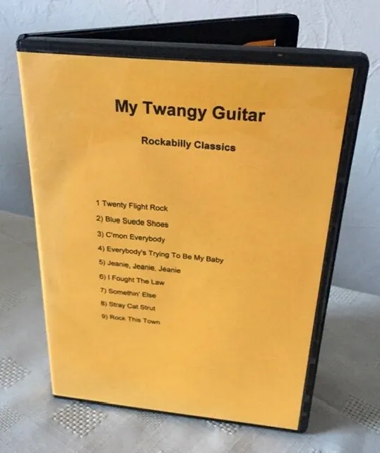 My Twangy Guitar - Rockabilly Classics DVD - Guitar Instruction