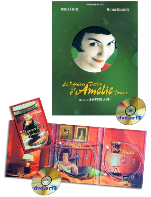 DVD : AMÉLIE POULAIN - Coffret collector 2 DVD - Audrey Tautou - RARE