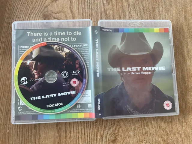 The Last Movie Blu Ray by Dennis Hopper - Indicator