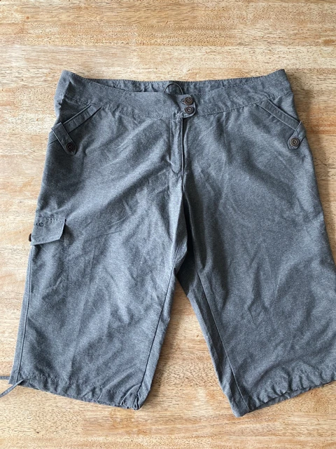 Merrell ‘Lidia’ Shorts Hiking Walking Womens Size 16 Opti Wick UPF 50 Grey NEW