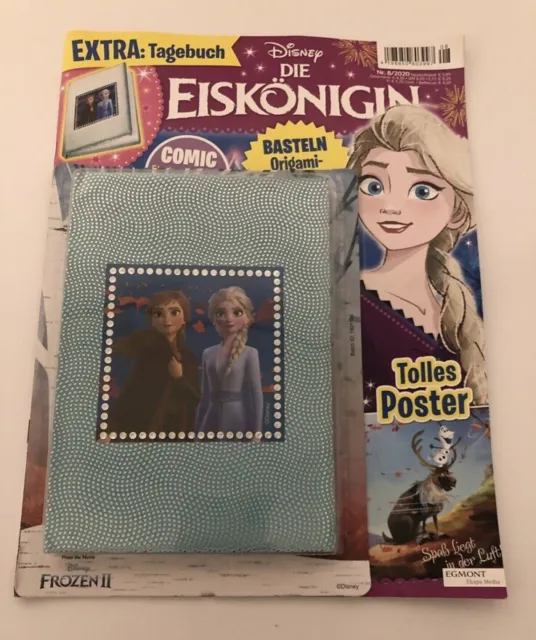 Frozen Eiskönigin Anna Und Elsa Set Zeitschrift Zeitung Mit Tagebuch
