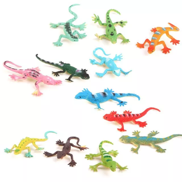 small plastic  Simulation reality decoration Children's toys 12 pcs D6Q82600