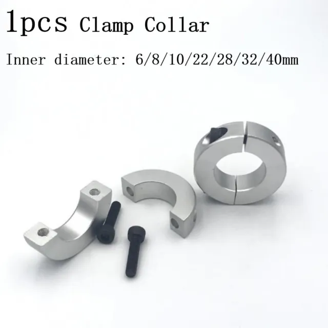 1PCS Clamp Collar Double Split 6mm To 40mm /Shaft Collar Clamp Type Collars.