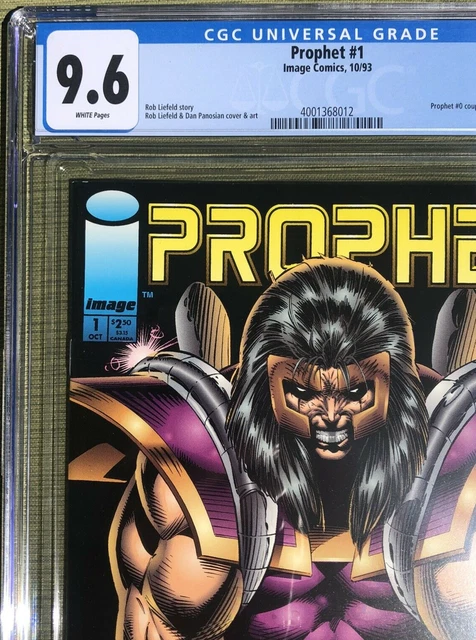 Prophet #1 CGC 9.6 NM+ 1993 Liefeld #0 Coupon Included Movie soon Image Comics 2