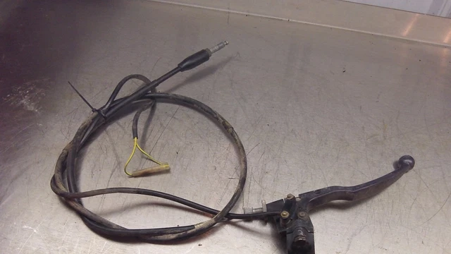 82 Suzuki GS300L Clutch Lever Perch Cable & Switch GS 300L T5-2