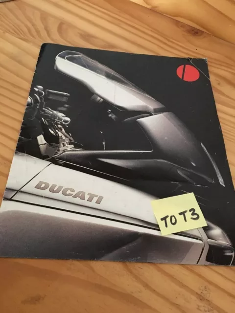 Ducati poster Multistrada 2001 catalogue moto prospectus brochure prospekt