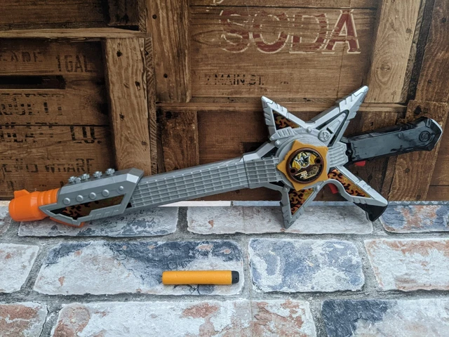 Power rangers ninja steel rockstorm best sale guitar blaster