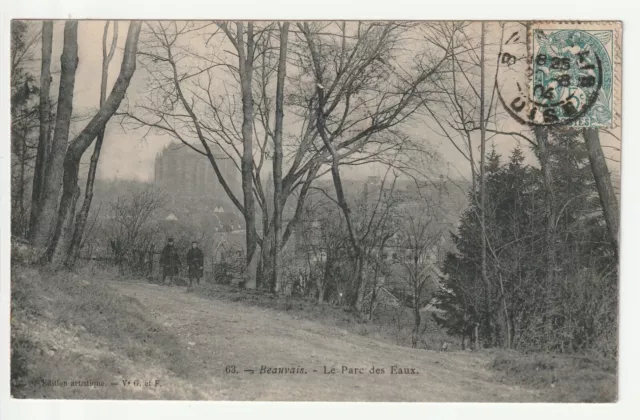 BEAUVAIS - Oise - CPA 60 - le Parc des Eaux