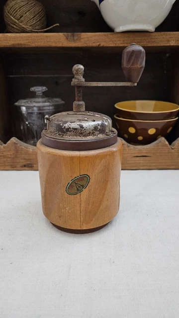 ANCIEN MOULIN À café Tre Spade EUR 40,00 - PicClick FR