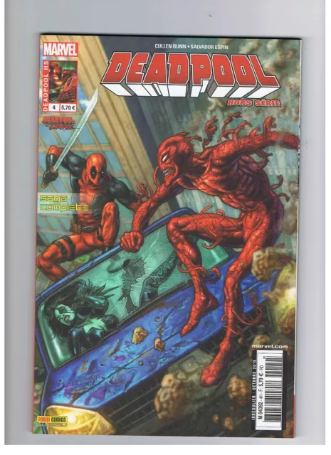 Lot De 2 Deadpool Hors Serie 4 & 5 (Port Gratuit/Bd Supplementair) Panini Comics