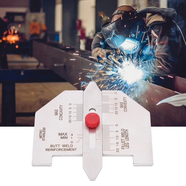 FILLET WELD SET Gage Gauge Welding Inspection Test Ulnar Measuring Tool
