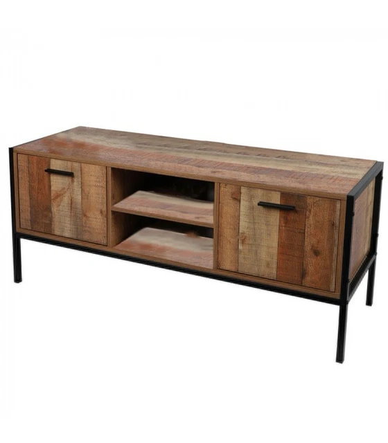 Tv Lowboard Holz Metall