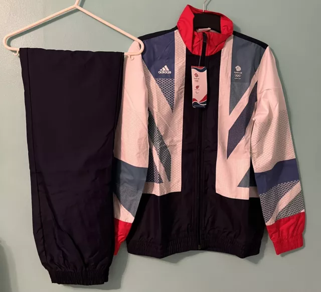 Boys Adidas Team GB London Olympics 2012 Presentation Tracksuit Size 12 Years