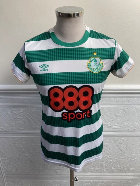 Maillot Shamrock Rovers 1992/1993 Extérieur – Vintage Admiral Taille S, état Excellent !
