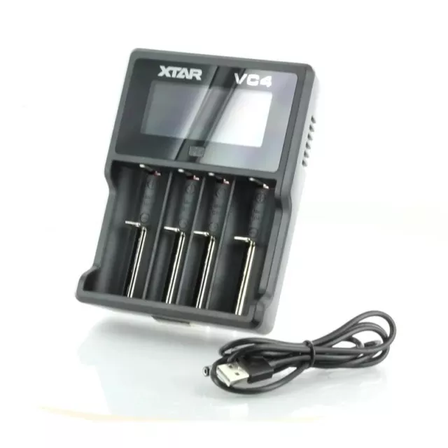 XTAR VC4 4 Bay Li-Ion Battery Charger